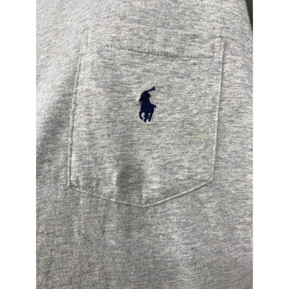 Ralph Lauren Men XL Extra Large Heather Gray Long Sleeve Tee Shirt T-Shirt New - Picture 7 of 10